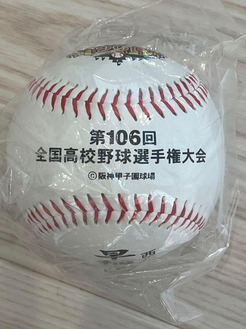 早稲田実業　甲子園出場記念ボール 早稲田実業甲子園出場記念ボール